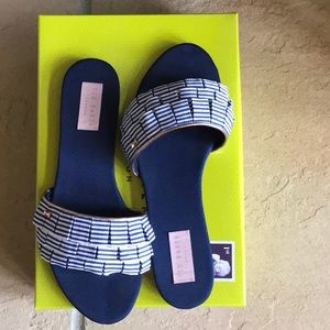 Ted Baker London Towdi Sandal, size 9 in Blue.